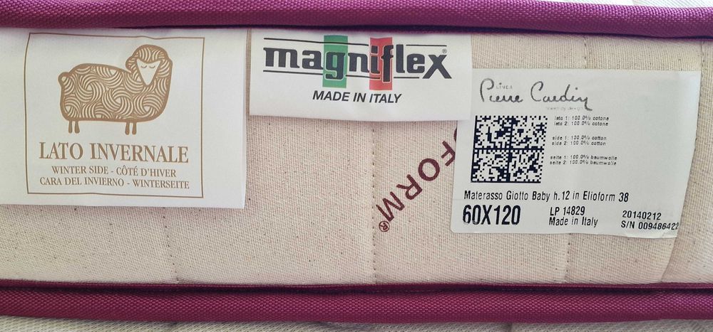 Детска кошарка BABY ITALIA с матрак Magniflex - РАЗГЛОБЕНА!