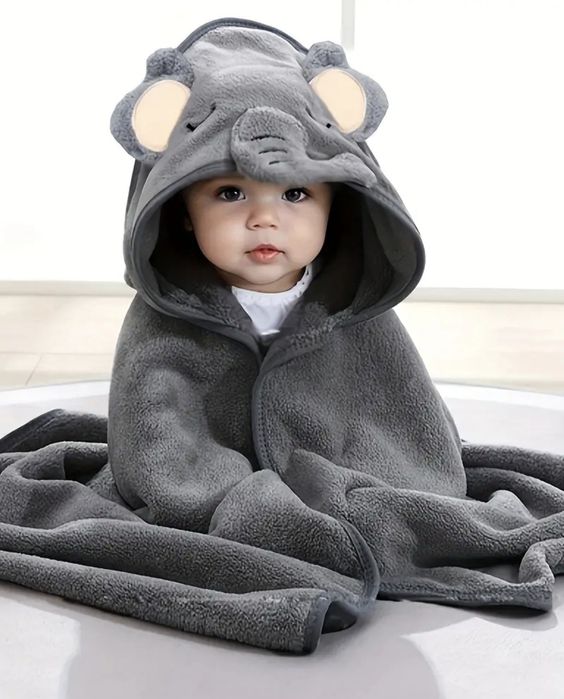 Детска хавлия слонче