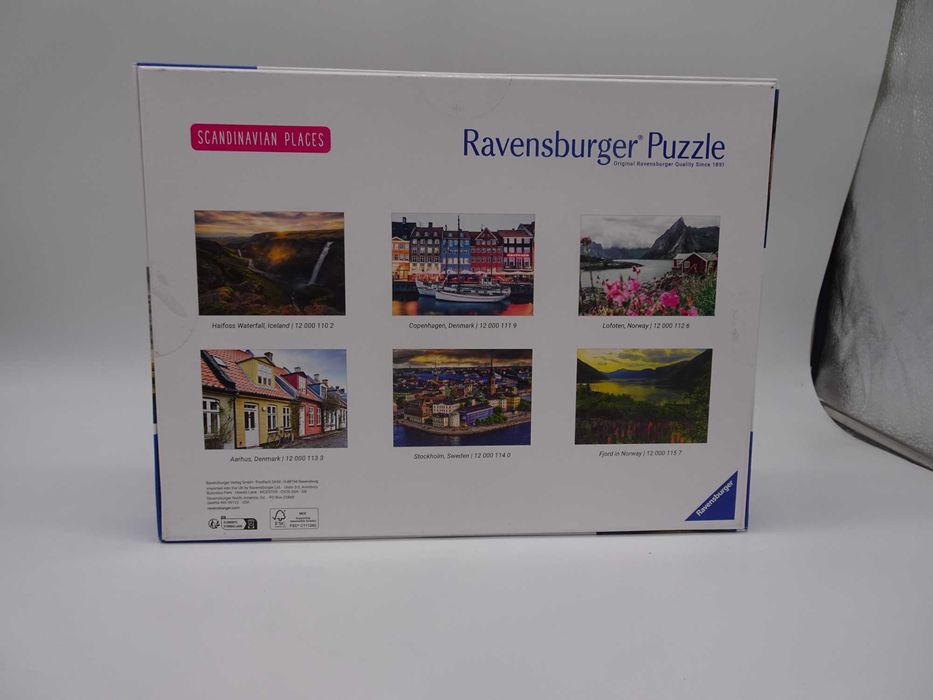 Ravensburger - Puzzle Stockholm Suedia 1000 piese design nou