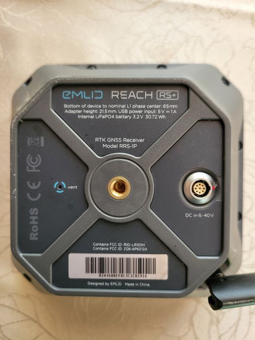 Receptor GNSS RTK Emlid Reach RS+