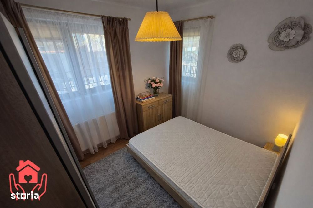 EMINESCU (metrou OBOR)-2 camere cu curte 50 mp, 2 parcari, ideal telem