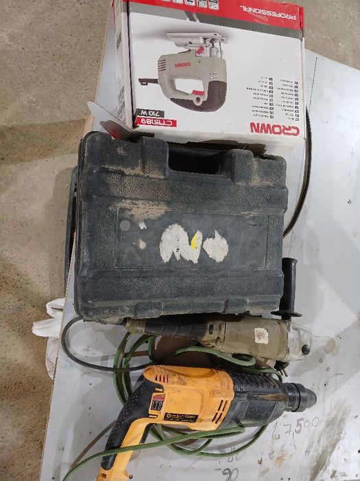 Перфоратор и дрель и болгарка и лобзик сотилади