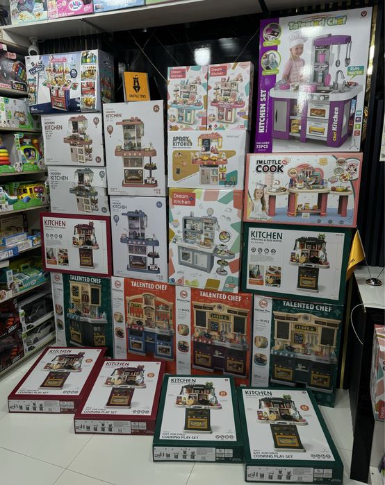 ДЕТСКАЯ КУХНЯ 98х108х35.5 см Качество очень хороше Castle Toys uz