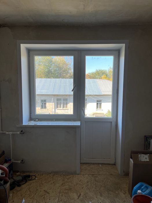 Пластик откос подоконник