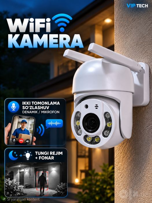 Smart WiFi Kamera наружная камера iCSee