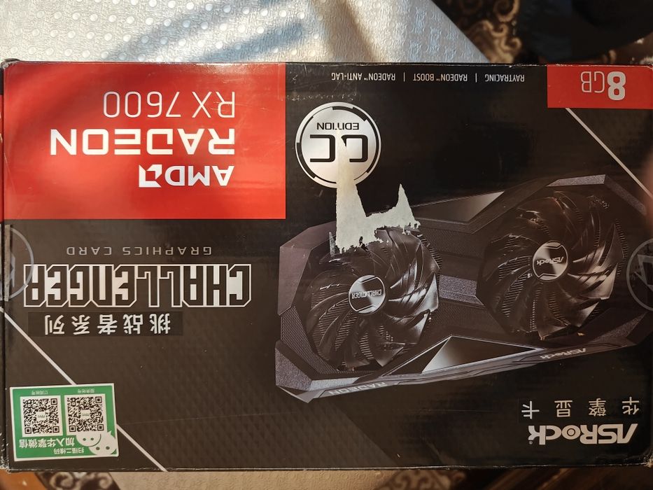 Amd Rx7600 ASRock