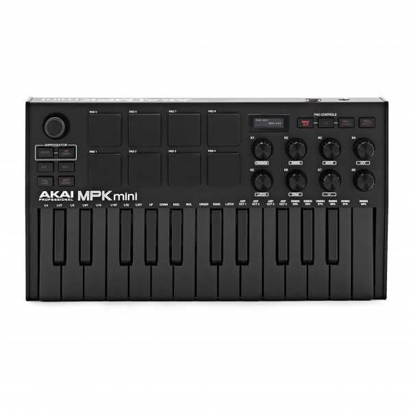 Akai Professional MPK Mini MKIII – 25-клавишен USB MIDI контролер, миди клавиатура