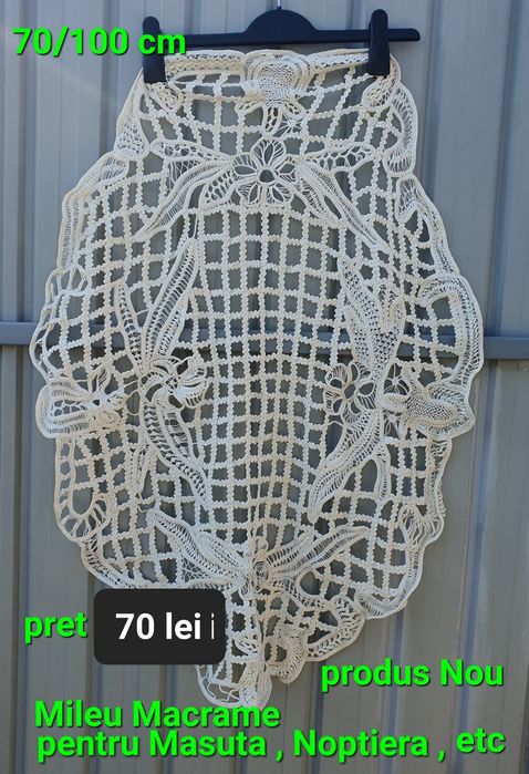 Mileu Macrame Mare / Nou