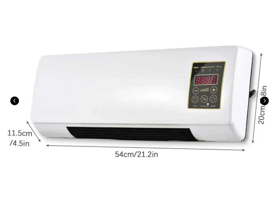 Mini aer conditionat Rece/Cald 16 - 40 grade 1800W telecomanda