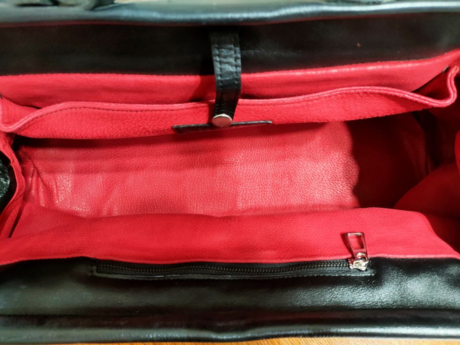 Саквояж кожанный, сумка, чемодан