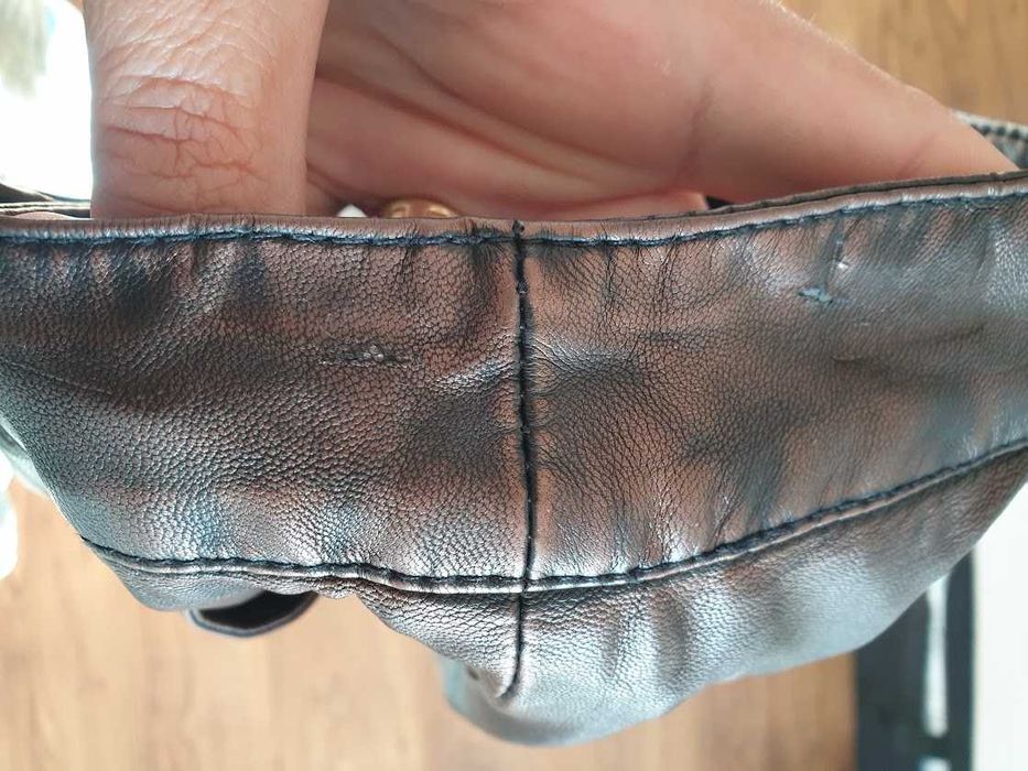 Fusta piele eco More&More,marimea L,ca noua(defect)