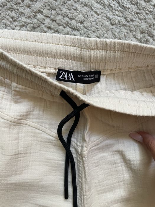 Дамски ленен панталон Zara
