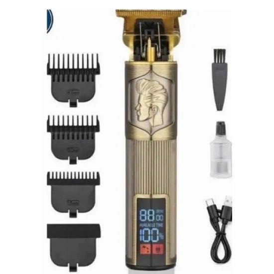 Професионален тример за коса Т-12 с LED дисплей