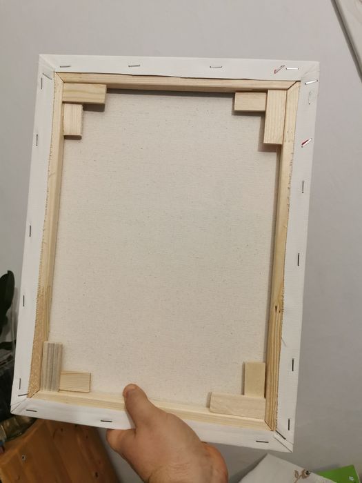 Tablou pictura panza 30x40 cm peisaj apus acrilice