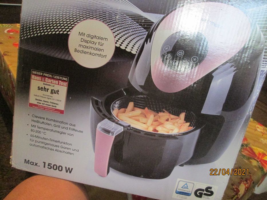 -20%Продавам фритюрник с горещ въздух