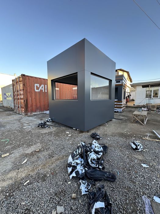 Будка из  металлоконструкции budka кпп butka