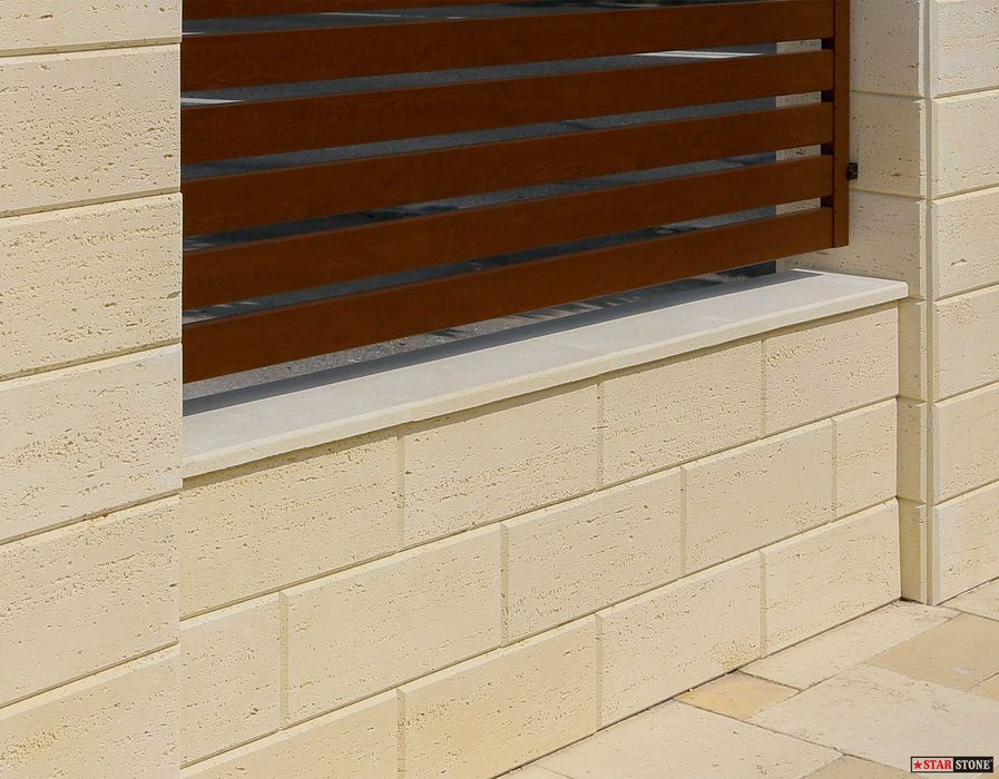 Placaj travertin,compozit 50x20x2;40x20x2 vein-cut