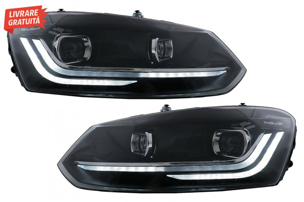 Faruri LED VW Polo 6R 6C (2010-2017) Semnalizare Dinamica