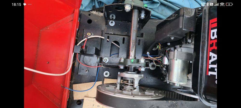 Мотобуксировщик brait 17 л. с.