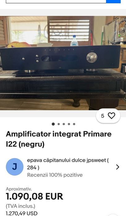 Amplificator Primare l21