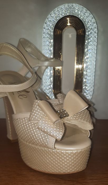 Sandale mireasa Ivory