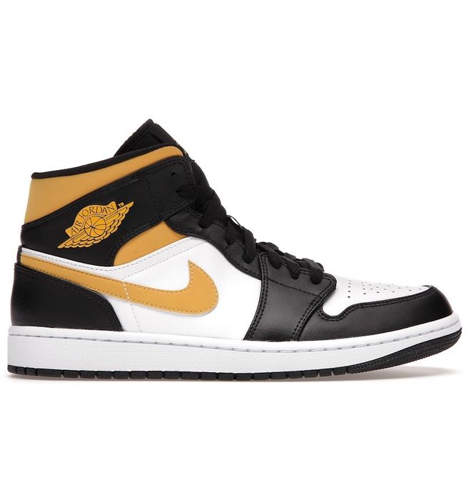 Nike Air Jordan 1 Mid White Pollen-оригинални мъжки маратонки