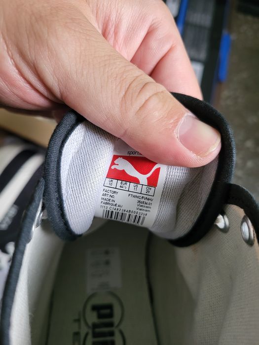 Puma Ibiza High top negri 43 , 44 1/2