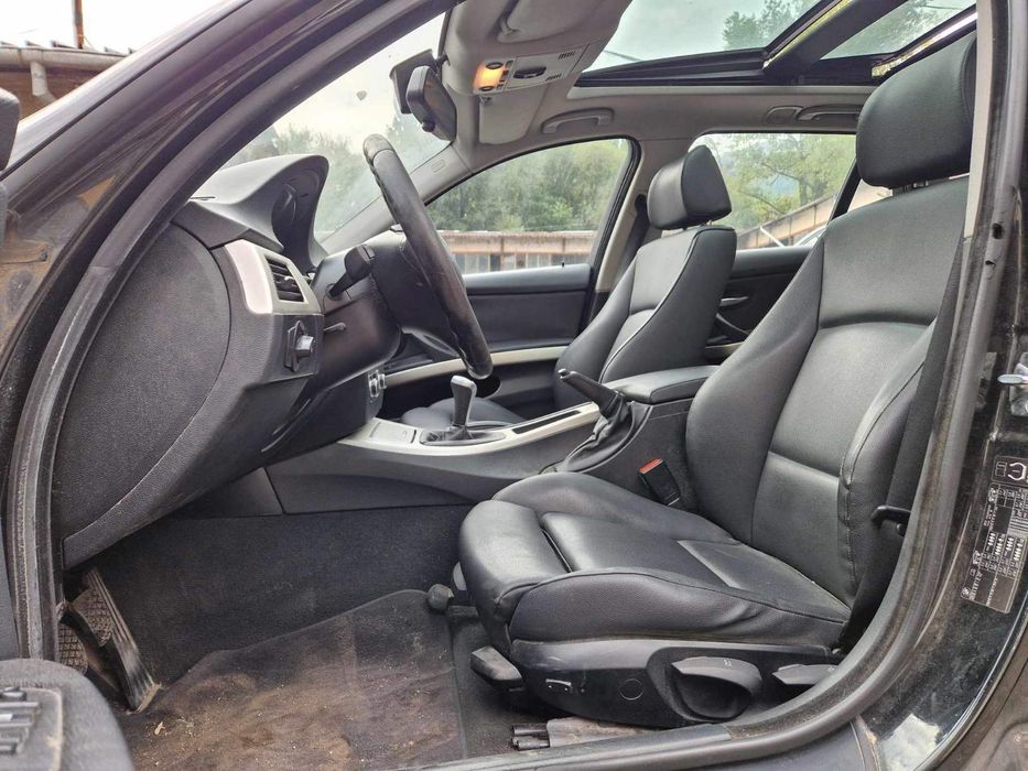 BMW E91 320D 163кс ксенон рекаро ръчка НА ЧАСТИ!