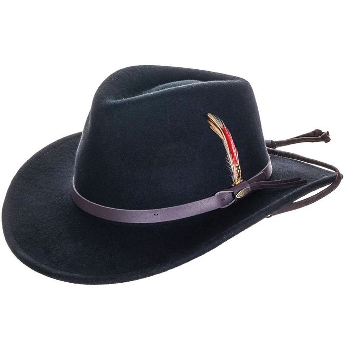 Каубойска Уестърн шапка 100% вълна внос от САЩ