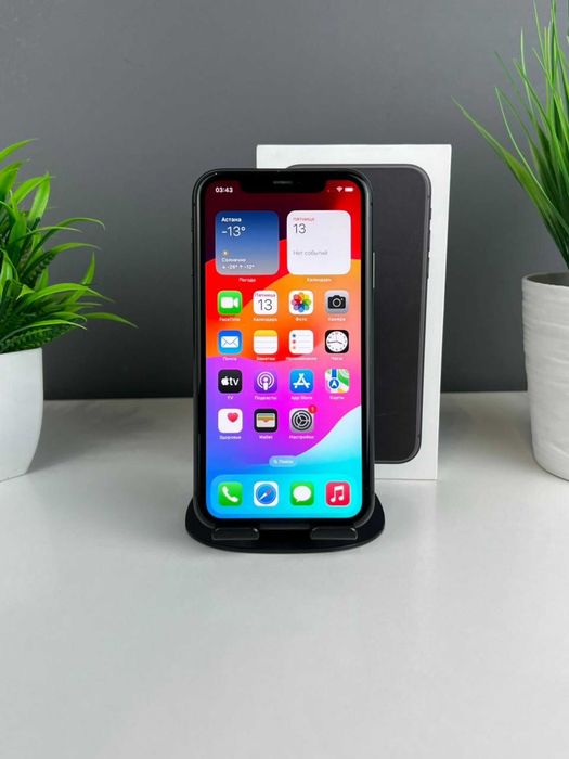 Apple iPhone 11 64GB, черный 1265а01940