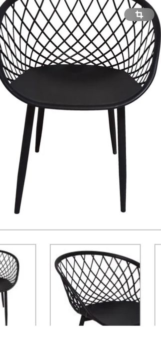 Черни модерни стола