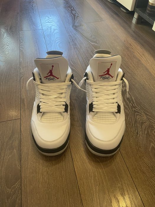 Jordan 4 White Cement