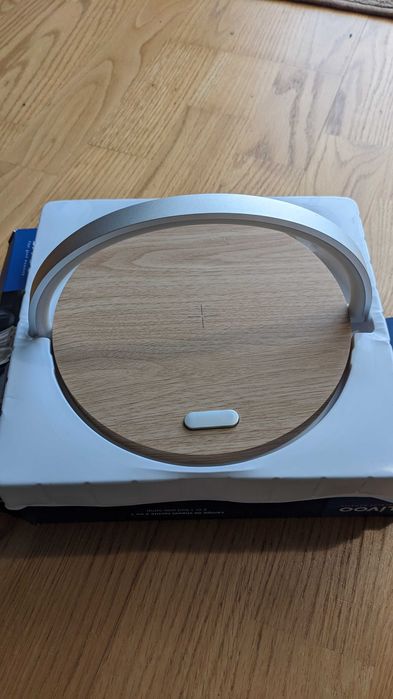 Incarcator wireless cu lumina de noptiera tactila