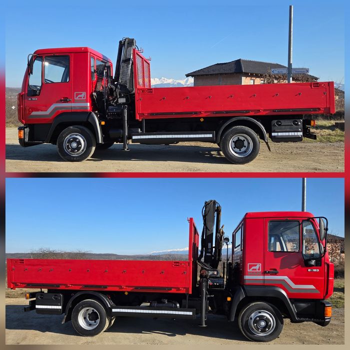 Man 7,5t - cu macara Hiab 045