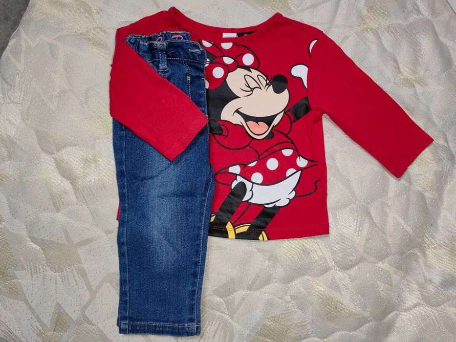 Дрехи за момиче 74-80 (лот)