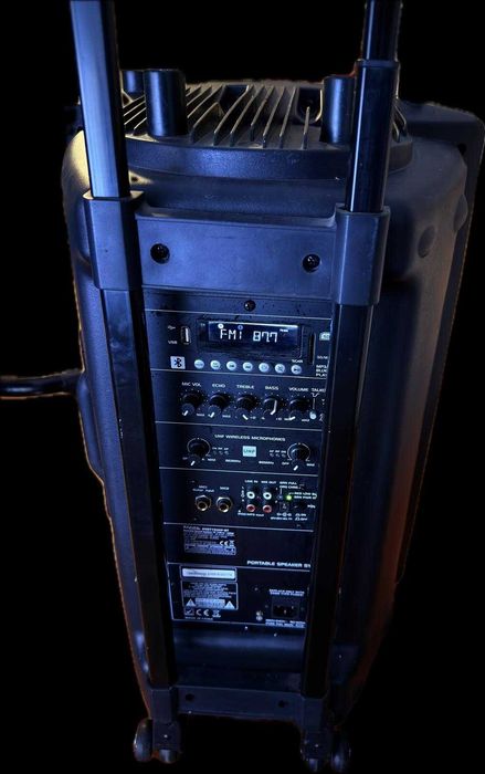 Boxa Portabila Ibiza Sound PORT15UHF-BT