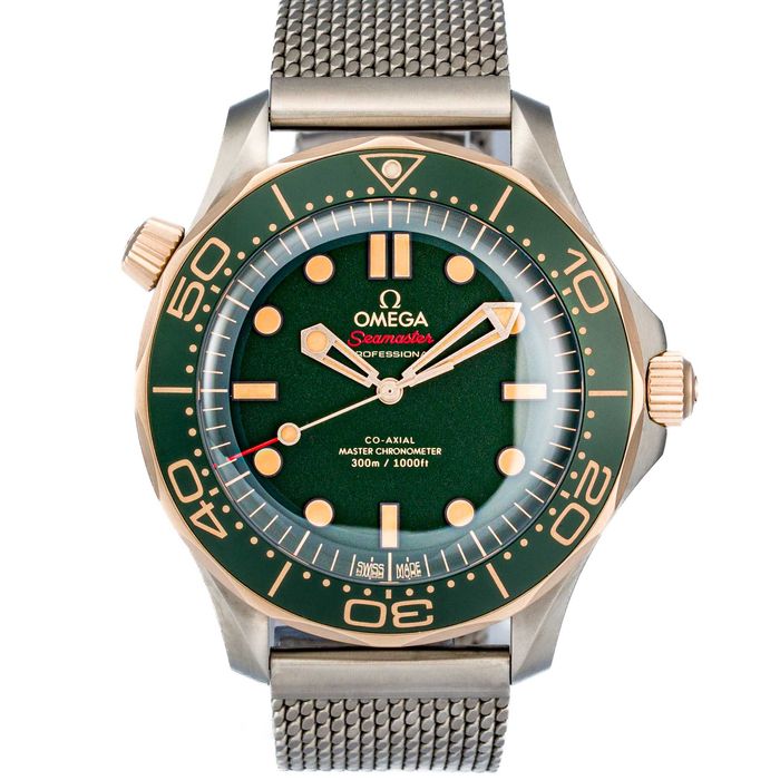 Omega Seamaster Diver 300M Titanium & Gold 210.90.42.20.10.001