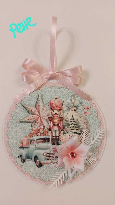 Коледни шейкър картички и картички за декорация, ръчно изработени