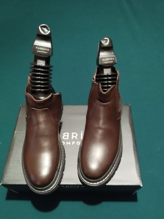 Мъжки кожени боти Fabrika Comfort  №42