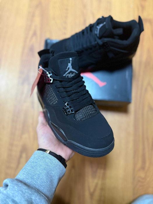 #PREDARE PERSONALA# Nike Air Jordan 4 Black Cat Editie Limitata NOU