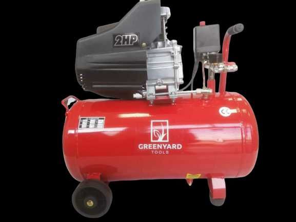 Kомпресор за въздух 50 литра, 8 бара, 178 л/мин - 2 години гаранция -