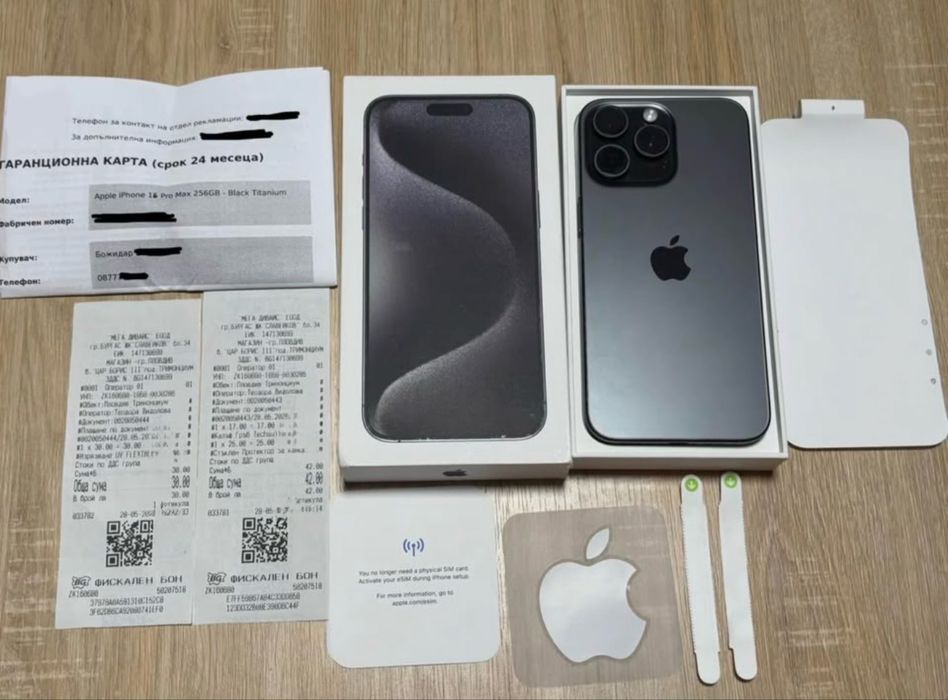 Iphone 16 pro MAX 256GB, 91% БАТЕРИЯ, БЕЗ ЗАБЕЛЕЖКИ!