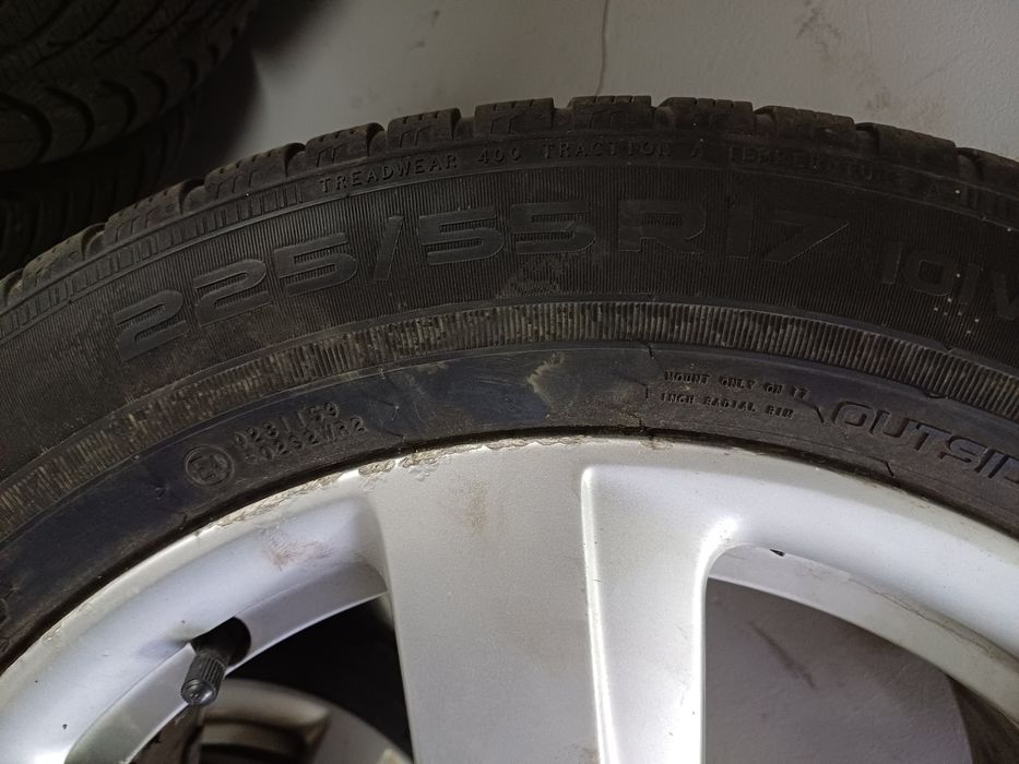 Jante cu cauciucuri iarna Audi A6- a4 R16 -R17 - model 2015