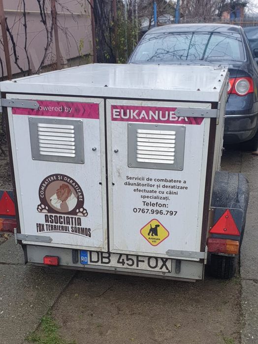 Remorcă transport câini