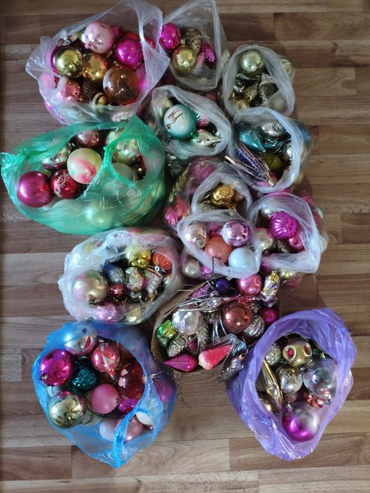 Продам советские ёлочные игрушки.