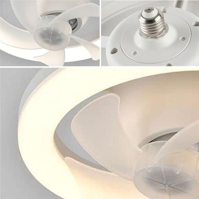 Светодиодный вентилятор с вращением на 360°.