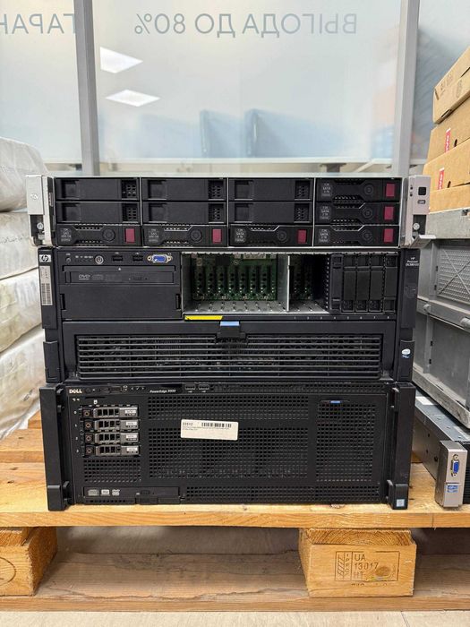 Серверы Dell PowerEdge и HP ProLiant