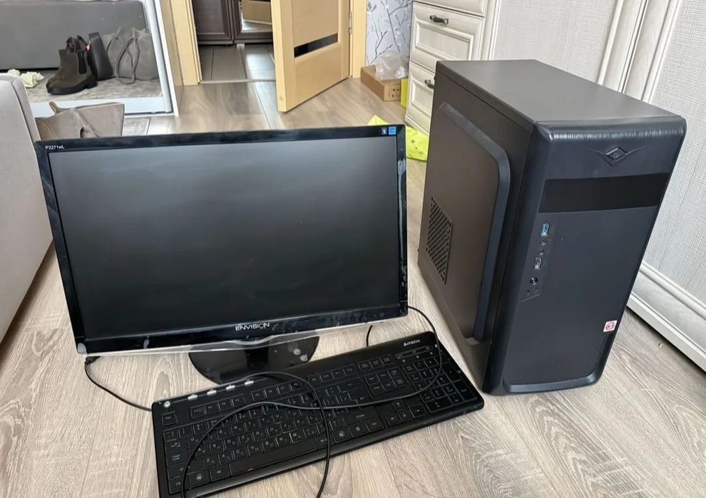 Компьютер IRU на базе Intеl Сorе i3-9100F и ASRоck Н310CM-HDV.