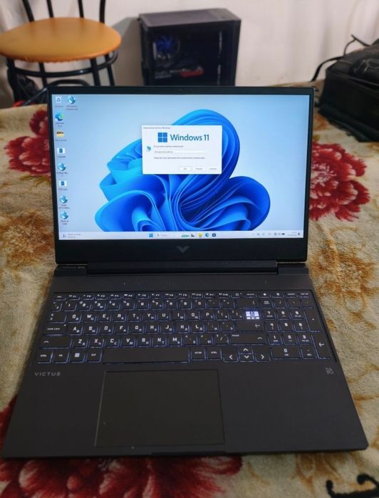 Игровой RTX 3050, i5-12450H ноутбук HP victus