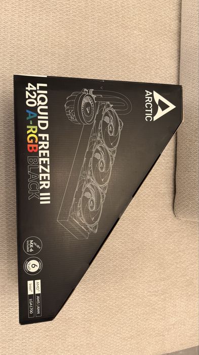 Arctic Liquid Freezer 420 A-RGB Black sigilat cu garantie 4 ani